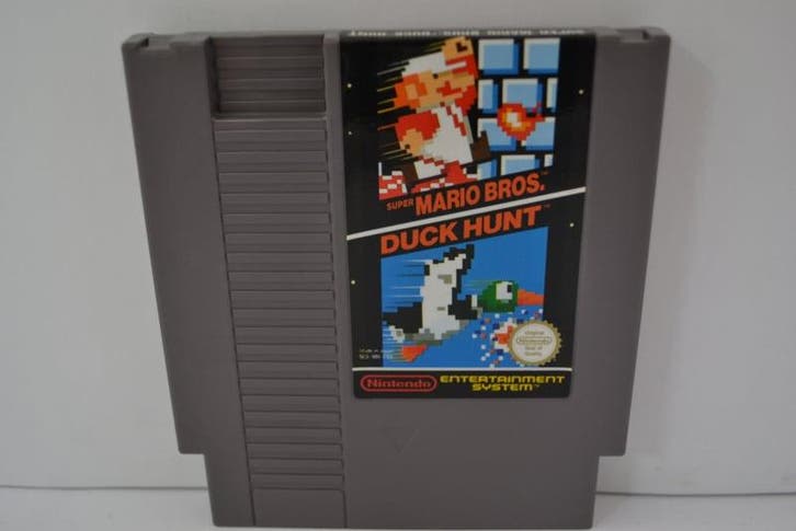 Super Mario Bros / Duck Hunt (NES FRA), Spelcomputers en Games, Games | Nintendo NES, 1 speler, Zo goed als nieuw, Verzenden