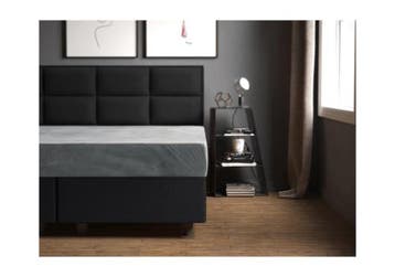 Sleeptime Velvet Hoeslaken Grijs - 180 x 200, Huis en Inrichting, Slaapkamer | Beddengoed, Nieuw