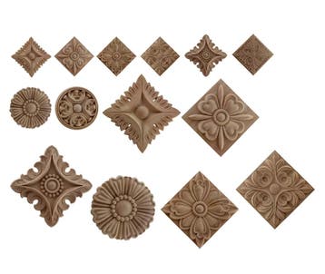 Decoratief houten ornament voor Interieurtoepassingen (mode, Doe-het-zelf en Verbouw, Ophalen of Verzenden, Nieuw