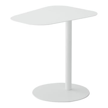 Bijzettafel Nastätten 50x50x38 cm wit mat [en.casa], Huis en Inrichting, Tafels | Bijzettafels, Verzenden, Nieuw
