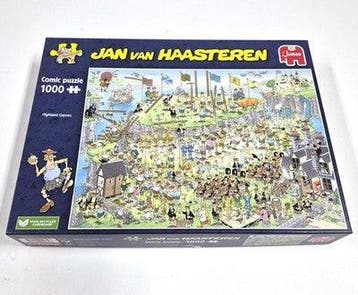 Jan van Haasteren puzzel Highland Games, 1000 stukjes, Verzenden, Gebruikt