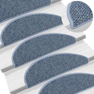 vidaXL Trapmatten zelfklevend 15 st sisal-look 56x17x3 cm, Verzenden, Nieuw