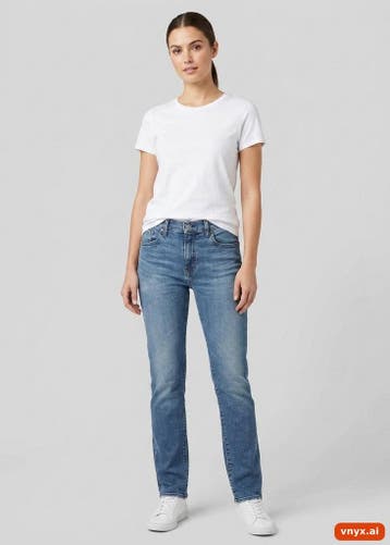 Levis Jeans Dames maat WW31 / L32 Blauw Vintage, Kleding | Dames, Ophalen of Verzenden, Nieuw