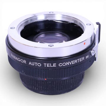 Panagor Auto Tele Converter 2x Teleconverter voor Minolta SR, Verzenden, Zo goed als nieuw