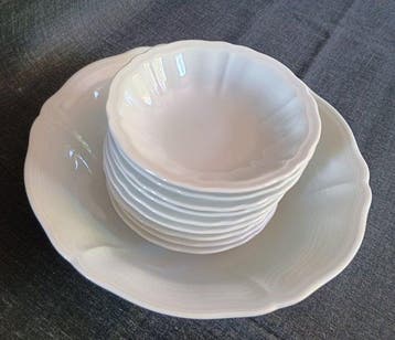 Richard Ginori - Tafelservies (10) - Antico Doccia -