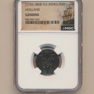Nederland, Holland VOC Duit 1726-1804 (Zonder minimumprijs), Postzegels en Munten