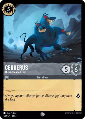 [176/204] - CERBERUS - Three-Headed Dog ENG NON-FOIL [M/NM], Ophalen of Verzenden, Nieuw