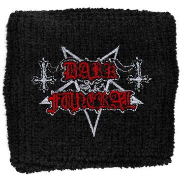 Dark Funeral - Logo - wristband zweetbandje off. merchandise, Ophalen of Verzenden, Nieuw, Kleding