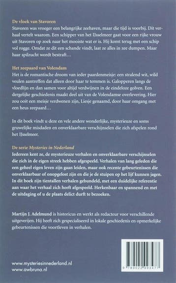 IJsselmeer / IJsselmeer / Mysteries in Nederland, Boeken, Verzenden, Zo goed als nieuw, Martijn J. Adelmund