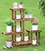 Plantenrek Hoekmodel: Binnen en Buiten Tuin Balkon Woonkamer, Tuin en Terras, Verzenden, Nieuw