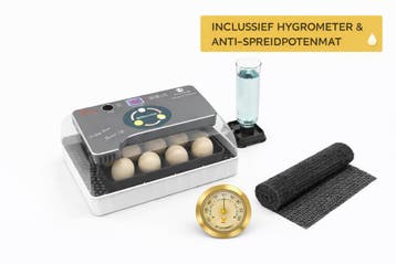 Automatische Broedmachine 12 Eieren + Gratis Broedeieren, Dieren en Toebehoren, Pluimvee | Toebehoren, Nieuw, Broedmachine
