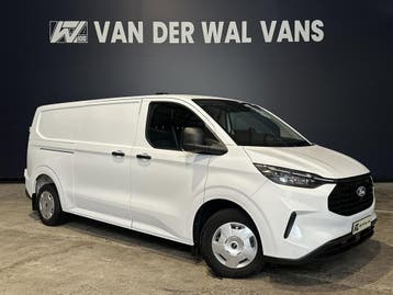 Ford Transit Custom 2.0 TDCI 170pk Automaat L2H1 Euro6 Airco, Automaat, Stof, Gebruikt, Wit