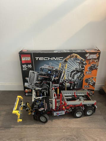 LEGO Technic Boomstammenstransport 9397, Verzenden, Lego, Zo goed als nieuw, Technic