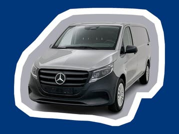 Mercedes-Benz Vito L2H1 | Financial Lease voor 657 p/mnd, Automaat, Stof, Gebruikt, Euro 6