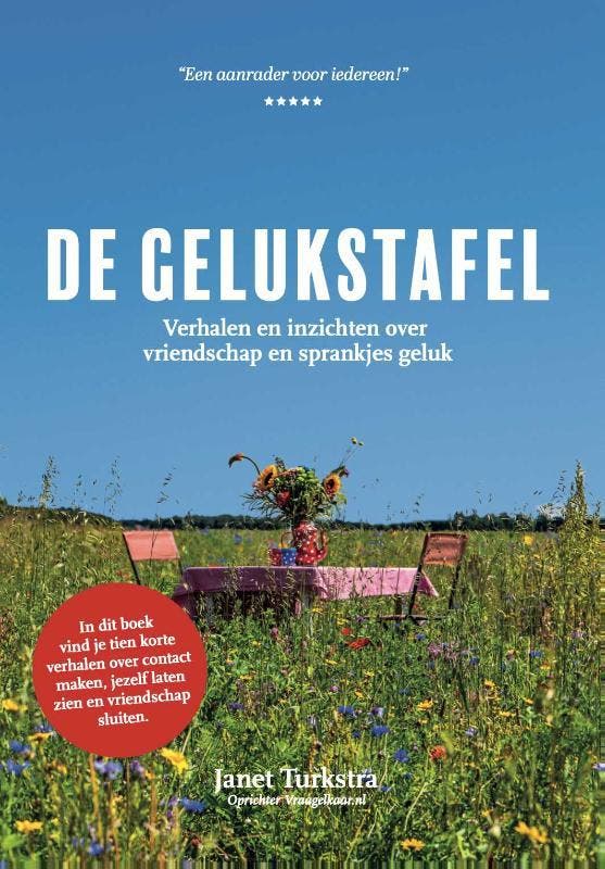 De Gelukstafel 9789083076218 Janet Turkstra, Boeken, Psychologie, Zo goed als nieuw, Verzenden