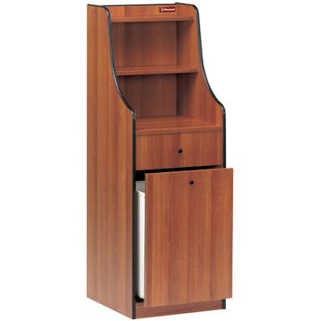 Dienstmeubel, 1 Besteklade, 1 Containerlade, berk