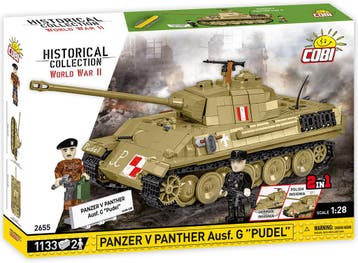 COBI 2655 Panzer V Panther Ausf. G Pudel (Leger bouwsets), Verzenden, Nieuw