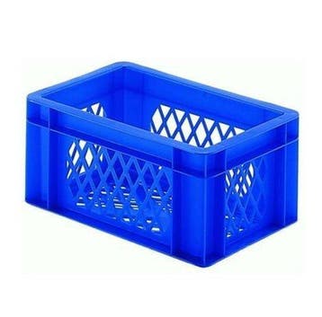 Hip klein fietskratje voor kinder fiets blauw, Nieuw