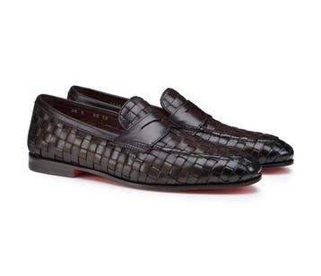 Santoni - Loafers - Maat: EU 46, Nieuw