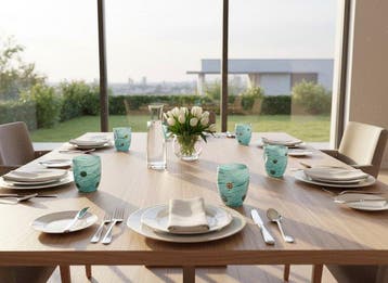 Drinkservies voor 6 (6) - Glas - Murano glazenset, Antiek en Kunst, Antiek | Glas en Kristal