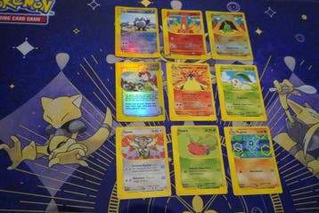 Pokémon - 9 Card - Charmander, Poliwrath - WOTC - Expedition, Nieuw