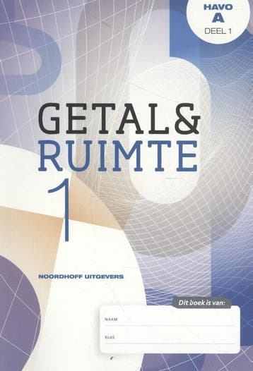 Getal & Ruimte / deel 1 havo A - J.H. Dijkhuis 9789001593827, Verzenden, Zo goed als nieuw, J.H. Dijkhuis