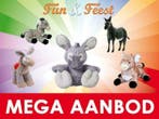 Ezel knuffels - Mega aanbod pluche Ezel knuffels, Ophalen of Verzenden, Nieuw, Overige typen