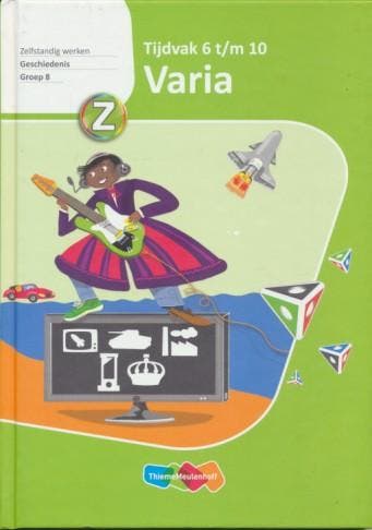 Varia versie 2 Geschiedenis Tijdvak 6 t/m 10 groep 8, Boeken, Verzenden, Nieuw