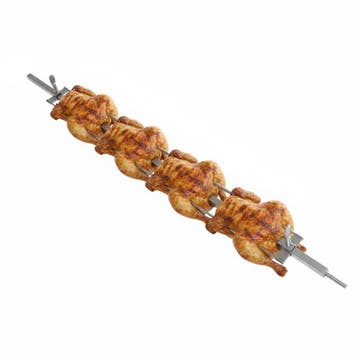GGM Gastro | RVS draaispies met spies voor | ESHHM145, Verzenden, Nieuw, GGM Gastro