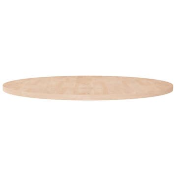 vidaXL Tafelblad rond Ø90x2,5 cm onbehandeld massief, Huis en Inrichting, Tafels | Eettafels, Verzenden, Nieuw