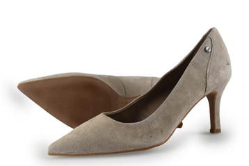No Stress Pumps in maat 38 Beige, Pumps, Verzenden, Beige, Zo goed als nieuw
