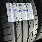 2 x Bridgestone Potenza S001 245-50-17 Zomerbanden 5,5mm, 17 inch, Ophalen of Verzenden, Band(en), Personenwagen