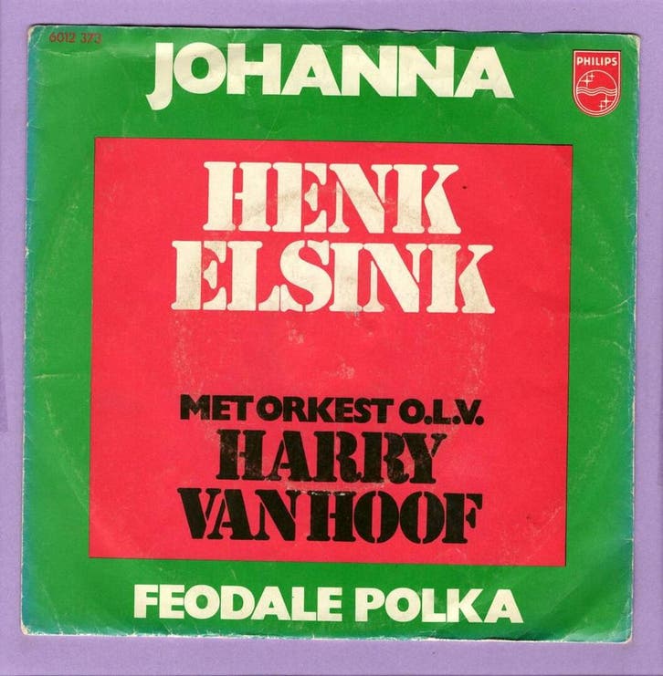 Henk Elsink – Johanna / Feodale Polka (1-7-Vinyl-Single), Cd's en Dvd's, Vinyl Singles, Ophalen of Verzenden