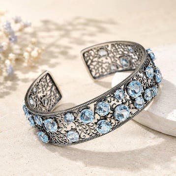 Zonder minimumprijs - Armband Zilver - Topaz -, Sieraden, Tassen en Uiterlijk, Nieuw