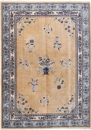 Chinese Peking Carpet - Genuine Asian Tufted Rug - Tapijt -, Nieuw