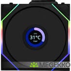 Lian Li UNI FAN TL Wireless LCD 140mm Black, Computers en Software, Verzenden, Nieuw