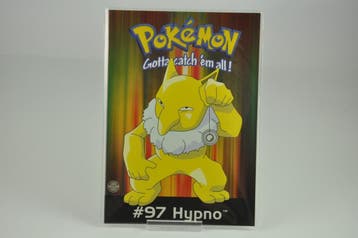Pokemon Postcard #97 Hypno Garantie & morgen in huis!, Ophalen of Verzenden, Zo goed als nieuw