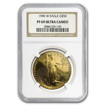 Verenigde Staten. 50 Dollars 1990 1 oz $50 USD American