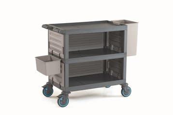 Afruimwagen | 140(b)x53(d)x99(h) cm | Draagkracht: 200 KG, Verzenden, Nieuw in verpakking