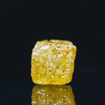 Vivid Golden Diamond • GEEN MINIMUMPRIJS • Zeldzame kleur en