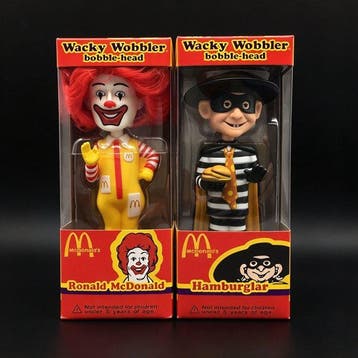 Funko - Speelgoedfiguurtjes Ronald McDonald & Hamburglar