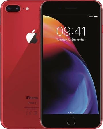 Apple iPhone 8 Plus 64GB Rood met GARANTIE & verzending, Telecommunicatie, Ophalen of Verzenden, Zo goed als nieuw