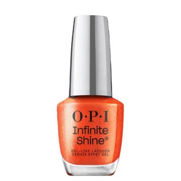 OPI Infinite Shine Shock Em Orange - 15ml, Ophalen of Verzenden, Nieuw, Overige typen
