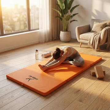 Grote Gymmat | 5cm Dik | Waterdicht | Laatste Stuks!, Ophalen of Verzenden, Nieuw, Armen, Fitnessmat