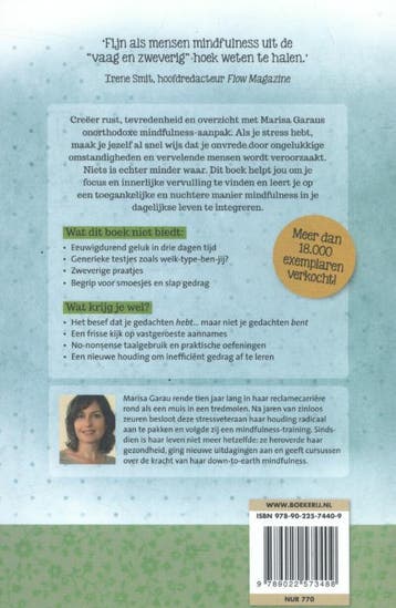 Haal meer uit je leven met mindfulness 9789022574409, Boeken, Verzenden, Gelezen, Marisa Garau