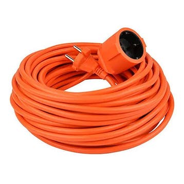 Buiten verlengsnoer | ProCable | 20 meter (IP44, Oranje), Verzenden, Nieuw
