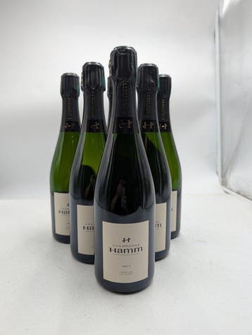 Hamm brut - Champagne Brut - 6 Flessen (0.75 liter), Nieuw