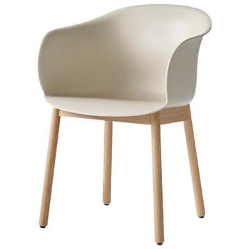 &tradition Jh30 Elefy Stoel Eiken Kunststof Beige -, Huis en Inrichting, Ophalen of Verzenden, Zo goed als nieuw