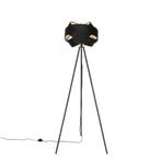 Qazqa vrijstaande moderne vloerlamp Cloth, Ophalen of Verzenden, Nieuw in verpakking, Verlichting