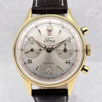 Chronographe Suisse - Edma - DATE - Cal. Landeron 189 –, Nieuw
